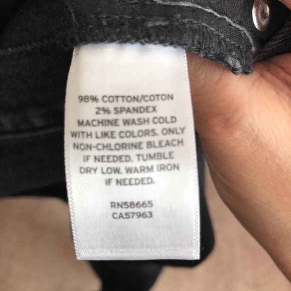 The Rail Mens Black Skinny Denim Jeans - Picture 11 of 12